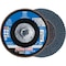 Pferd Flap Disc, 4-1/2''x5/8-11, Z SG POWER STEELOX, 50 Grit, T29, Conical, Zirconia 64559 - alternate 1